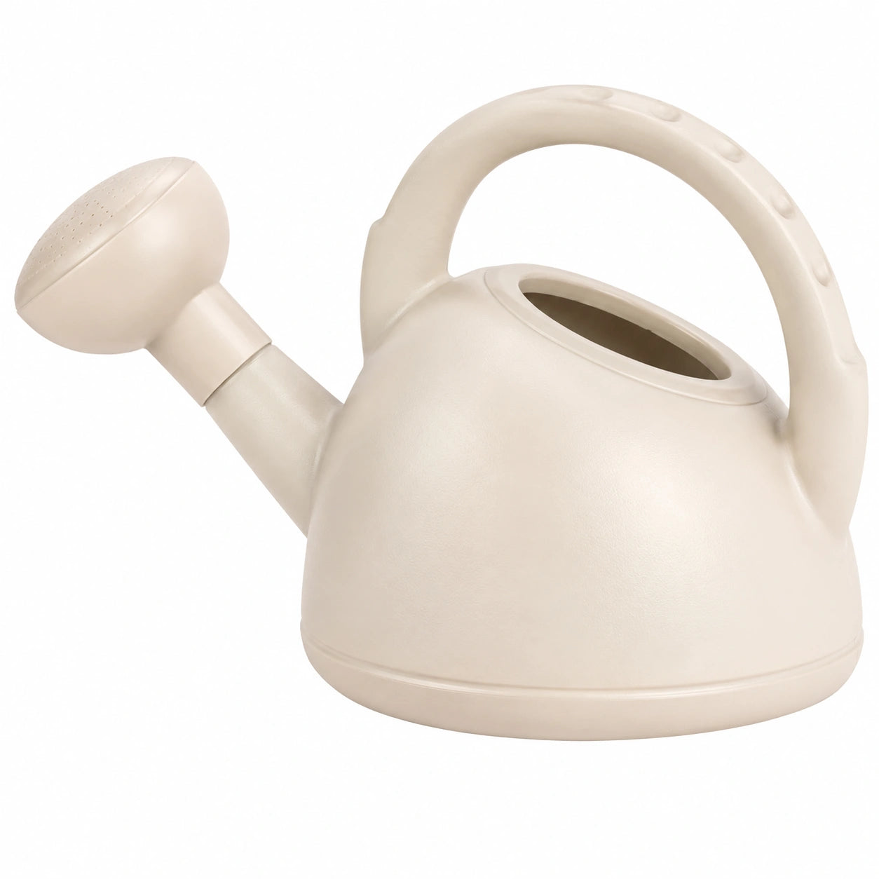 Arrosoir beige 5l avec poignée ergonomique