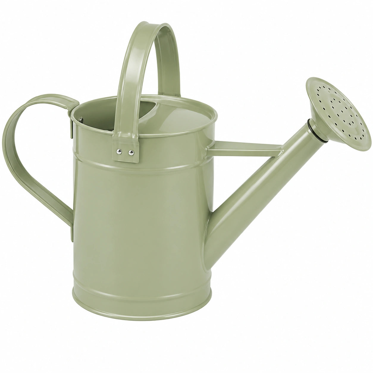Arrosoir métallique 10l vert sauge