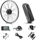 Moteur arrière de vélo électrique 36V250W pour Roue Libre avec contrôleur intégré 36V 18Ah – YOSE POWER, 700C, Noir/Argent
