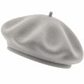 Béret classique gris