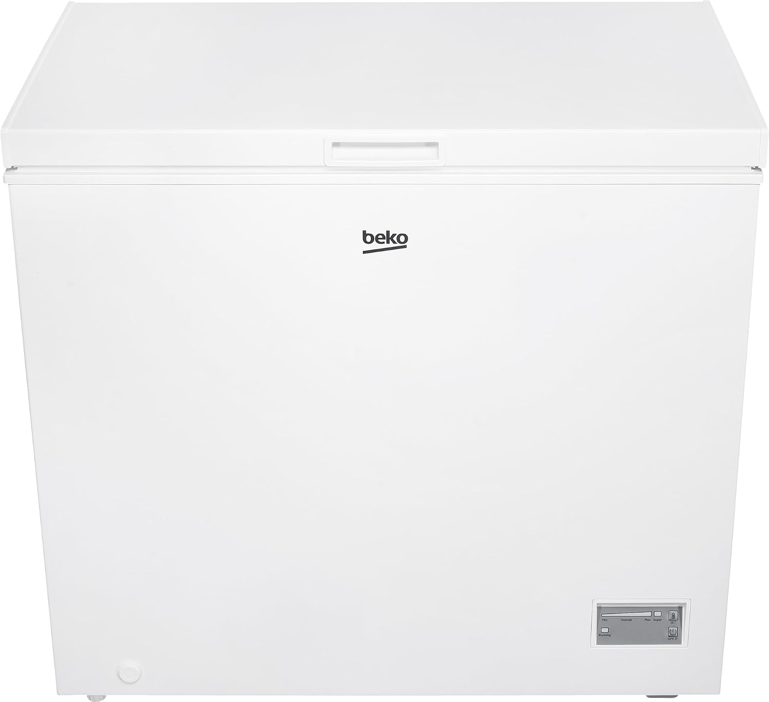 Beko CF200CWN Congélateur – système d'affichage LED, 198 L, 40 dB(A), 1 panier de congélation, blanc, fonction congélation rapide
