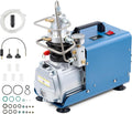 Compresseur d'Air Électrique – CREWORKS, 30MPA 4500PSI, 300Bar Compresseur Pompe à Air de Haute Pression, Pression Non Réglable, Pompe PCP