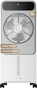 Rafraîchisseurs d'air par évaporation – EVVO, AC950 Rafraîchisseur d'air et refroidisseur d'air portable, 12 vitesses, télécommande