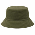 Chapeau bob unisexe vert olive
