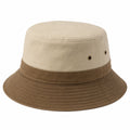 Chapeau bob réversible beige et marron