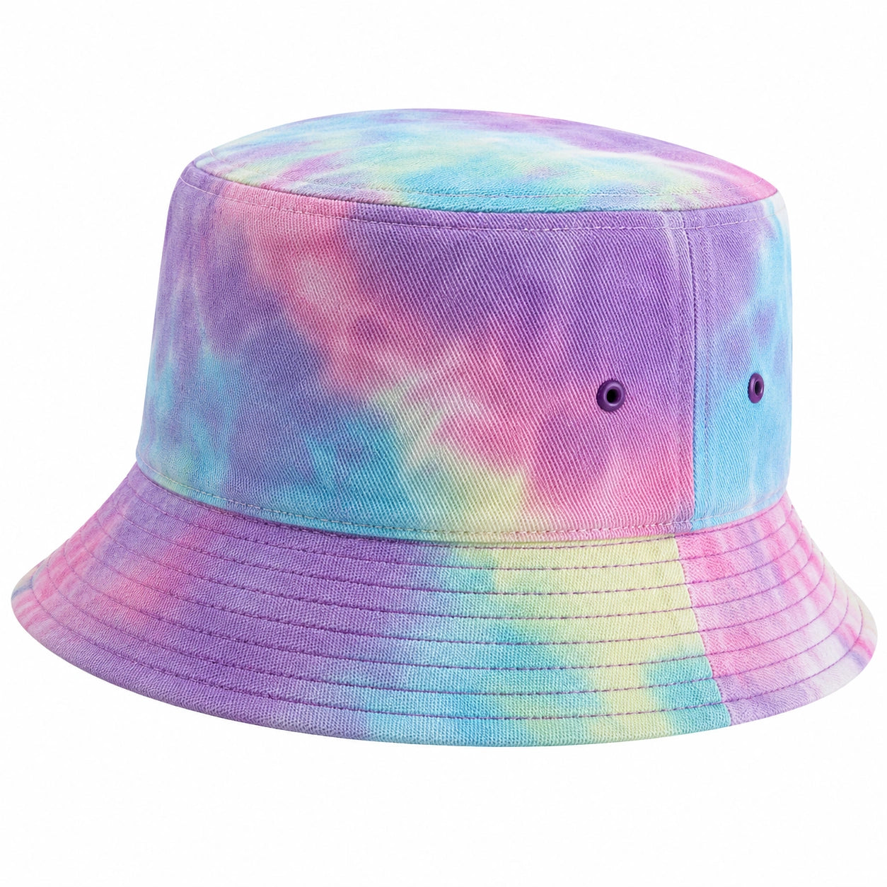 Chapeau bob tie-dye multicolore