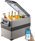 Mini réfrigérateurs – VEVOR, Glacière Électrique Voiture, Mini Congélateur Compresseur pour Maison/Voiture/Camping, 45 L, 60 W, 6 cm, 3x34