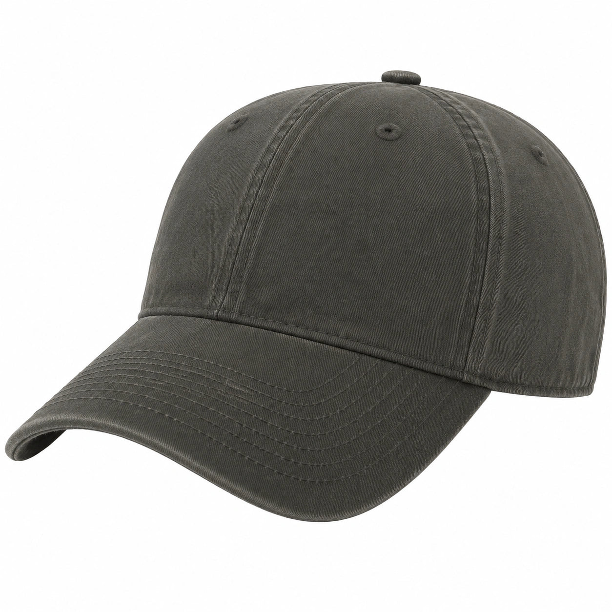 Casquette de baseball ajustable gris pour adulte