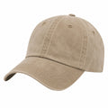 Casquette unisexe à visière incurvée beige