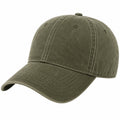Casquette de baseball réglable vert olive