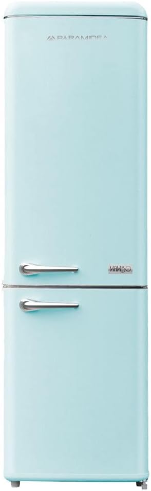 nets 187 L Frigo + 57 L Freezer – Réfrigérateur Combiné Vintage Rétro Mambo Couleur Bleu clair Capacité 300 Bruts – Réfrigérateurs standard