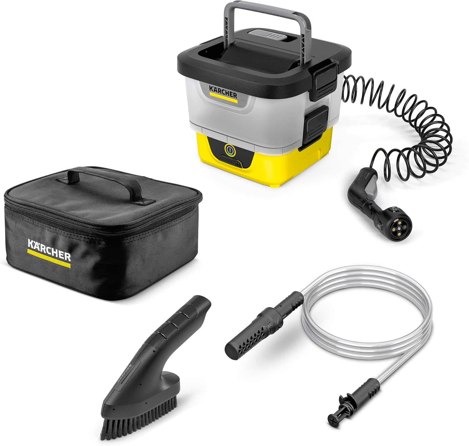 Nettoyeurs haute-pression – KÄRCHER, Nettoyeur extérieur Mobile Kärcher OC 4 + Adventure, Filtre pour Appareil, Débit: 2 l/Min, 7 kg, Poids: 3