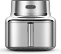 Friteuses à air – Cosori, ICONIC Airfryer, 2 L, 96% acier inoxydable, Air fryer 7-en-1, jusqu'à 61% d'économie d'énergie, 50+ recettes, Argent