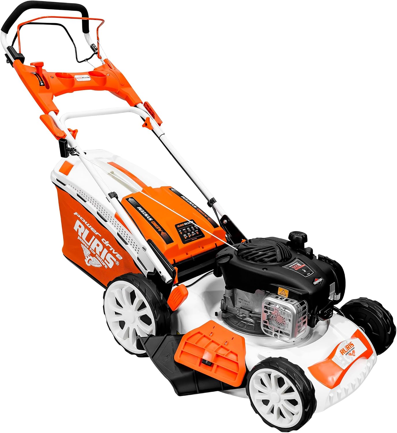 Tondeuses autoportées – RURIS POWER FOR NATURE, RURIS - Tondeuse à Gazon Autoportée RX333S - 3 CH - pour Surfaces jusqu'à 1500 m2 - 5 Fonctions