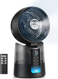 20 dB – TurboCool 516 Ventilateur à brume omnidirectionnel oscillant pour ordinateur 150 ° + 30 ° – 1628, DREO, vent de 7, 9 m/s