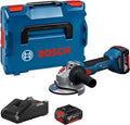 Bosch Professional 18V System meuleuse angulaire sans-fil GWS 18V-8 (diamètre de disque 125 mm – avec 2 batteries GBA 5, 0 Ah, chargeur GAL 18V-40