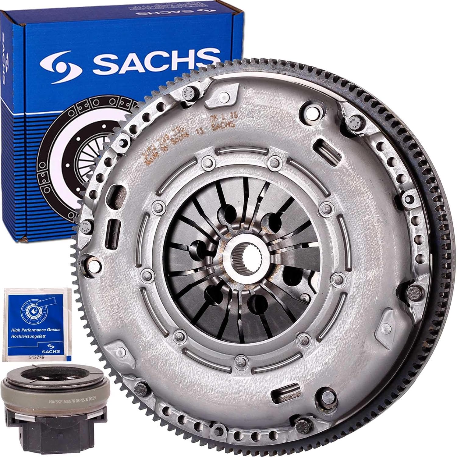 SACHS 2290 602 004 Kit D'Embrayage ZMS Modul XTend pour Volkswagen Golf VI – 2008-2014 et autres véhicules, 5K1, Argent