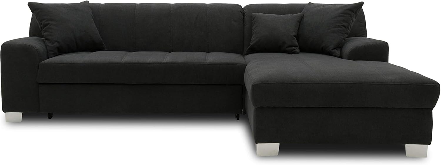 Ecksofa Capri – Canapés et divans, DOMO. collection, Schlafsofa 239 x 152 x 75 cm, Sofa in L-Form mit Schlaffunktion, Couch