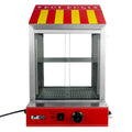KuKoo Cuiseur Vapeur Commercial pour Hot Dog Machine à Pain Saucisses 2000W En Acier Inoxydable à 2 – Cantine, Events