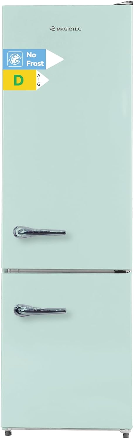 Total No Frost – Frigo vintage – Réfrigérateurs standard, magictec, H. 179cm, 236L, 168L/68L, Retro réfrigérateur congelateur