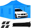 Tente de Pulvérisation avec Cadre Pliable et 4 Fenêtres Latérales en Maille – Cabine de Peinture Portable 587x398x178 cm – Pulvérisateurs