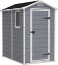 ABRI Manor 46-2 – Abris de jardin, Keter, 2m2 - Gris, abri Manor 46, Gris/Blanc