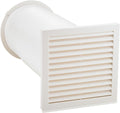 Remko Traversée de paroi variable pour tuyaux d'évacuation MKT 255-295 Eco/SKM 260 Eco 1613112 – Blanc
