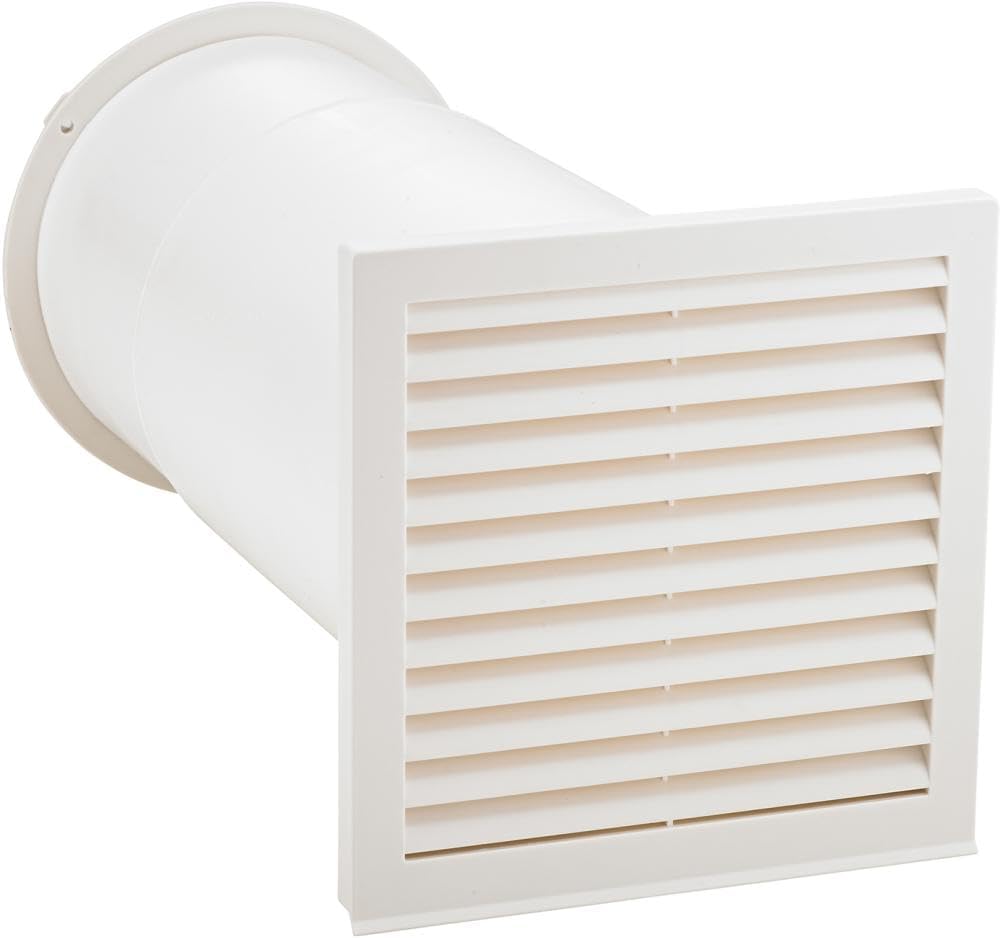 Remko Traversée de paroi variable pour tuyaux d'évacuation MKT 255-295 Eco/SKM 260 Eco 1613112 – Blanc