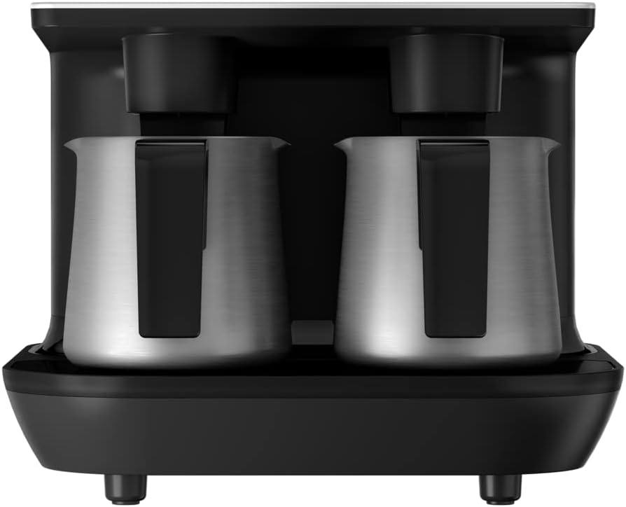 Arçelik Turkish TKM 9961 Machine à café automatique – Cafetières filtres, Arcelik, 6 tasses, Noir/Argent