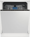 Beko Lave vaisselle encastrable Beko BDIN37530 – Auto 45-65 °C, délicat 40 °C, Eco 50 °C, Express, Intensive 70 °C, Quick&Shine, Blanc