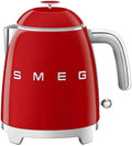 Smeg Petite Bouilloire Électrique KLF05RDEU 0 – 8 L, Puissance 1400W, Indicateur de Niveau d'Eau, Filtre Inox, Rouge
