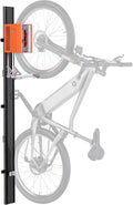 monTEK Porte Velo Automatique – Noir/Orange, Râteliers à vélo