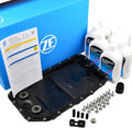 ZF 1068.298.062 Kit de filtres hydrauliques pour transmission automatique BMW avec ATF – 6 pièces, kit de vidange d'huile, Noir/Blanc/Bleu