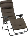 Fabriqué en FRANCE - 5 ans - Marron - Maintien ferme de tout le dos – Mobilier Fauteuil Relax matelassé Zéro Gravité - RSX Clip – Fauteuils relaxants