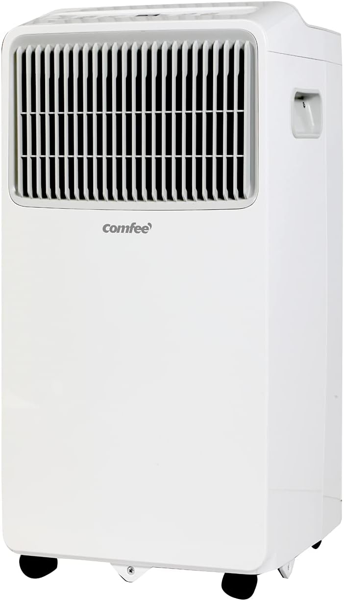 Comfee Climatiseur Mobile 7000 BTU/H 2kW – Télécommande, Pour salon et chambre de 25m2/68m3, Climatisation 3-EN-1, MPPHA-07CRN7, R290, Minuterie