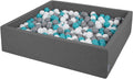 Piscine À Balles pour Bébé Carré 120X30cm/600 Balles 7Cm Grande Fosses À Boules Jouet Enfant – KiddyMoon
