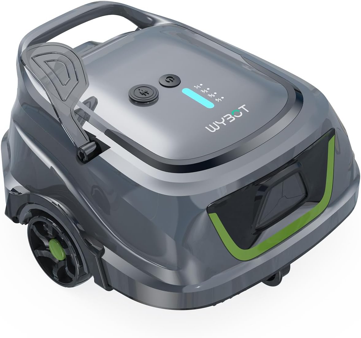4 Modes – A1/OS2010 Robot Piscine sans Fil pour Piscines Hors-Sol – Systèmes de nettoyage automatique, WYBOT, LED, Charge 2.5h