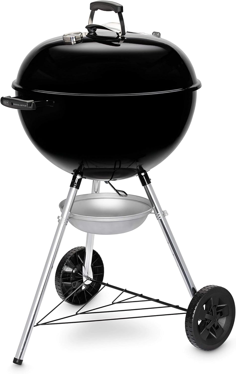1 x Barbecue à charbon Weber Original Kettle E-5710, 57 cm, avec roues, noir – Barbecue à charbon Original Kettle E-5710 – Barbecues à charbon