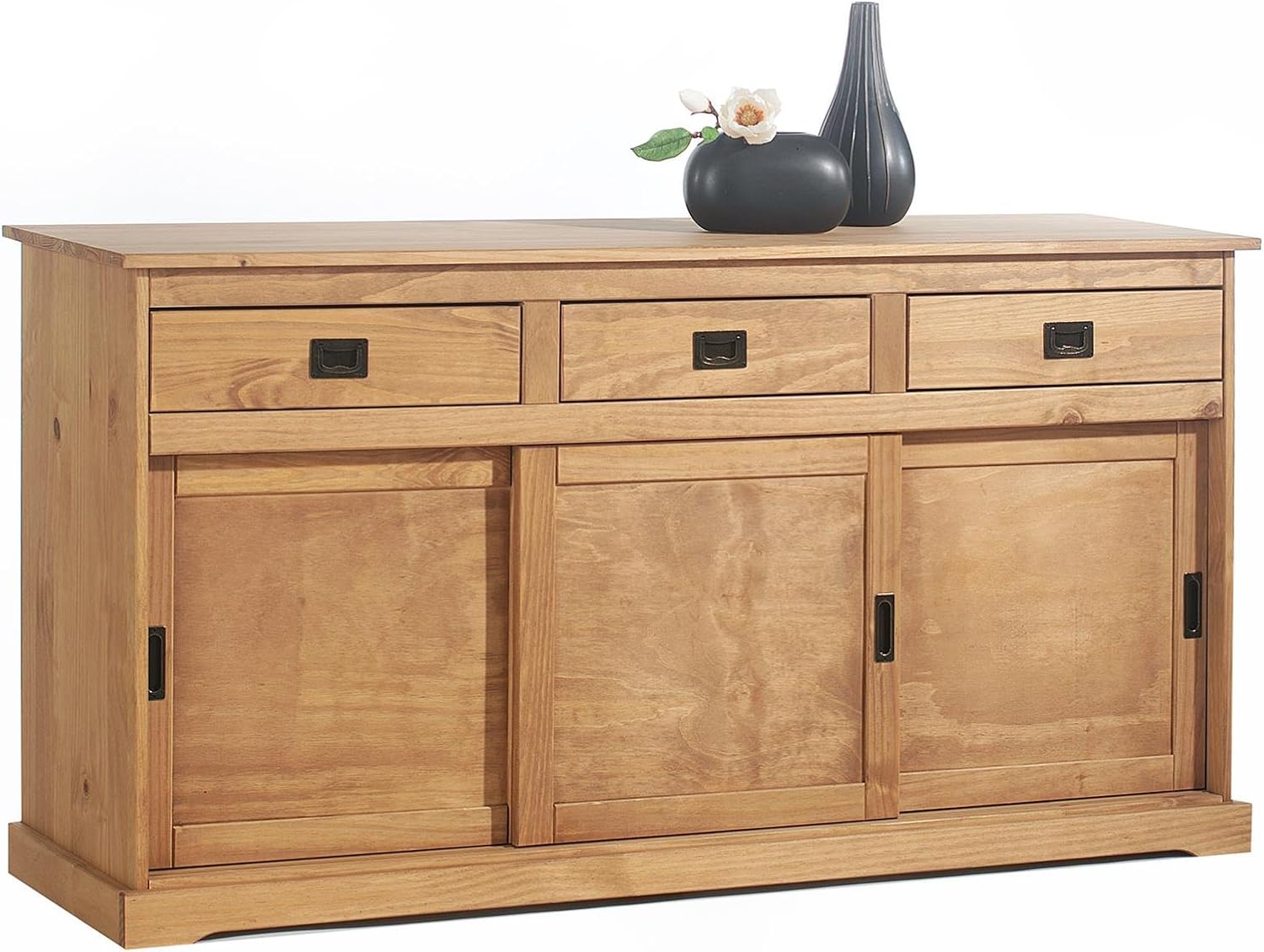 Commodes – IDIMEX, en pin Massif lasuré Brun