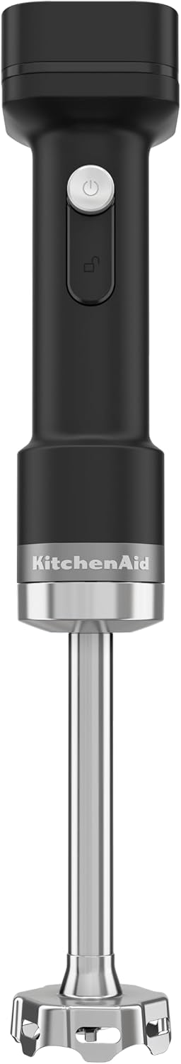 KitchenAid Mixeur plongeant sans fil - Go Cordless - Mixeur portable avec Bol mélangeur de 1L - Fouet