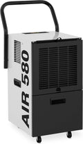 MSW Déshumidificateur professionnel de chantier - 50 l/24 h - 90 m2 - 650 m3/h - Mobilité avec – MSW Motor Technics