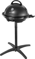 Ø44 – Barbecue 2 en 1 électrique: Grill sur pied & de table (utilisation intérieure & extérieure – Grills électriques d'extérieur