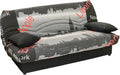 Canapés et divans – Proconfort, Clic Clac Veneza Canapé-Lit Convertible, avec 2 Coussins Inclus, Gris, Noir, Motif New York, New York