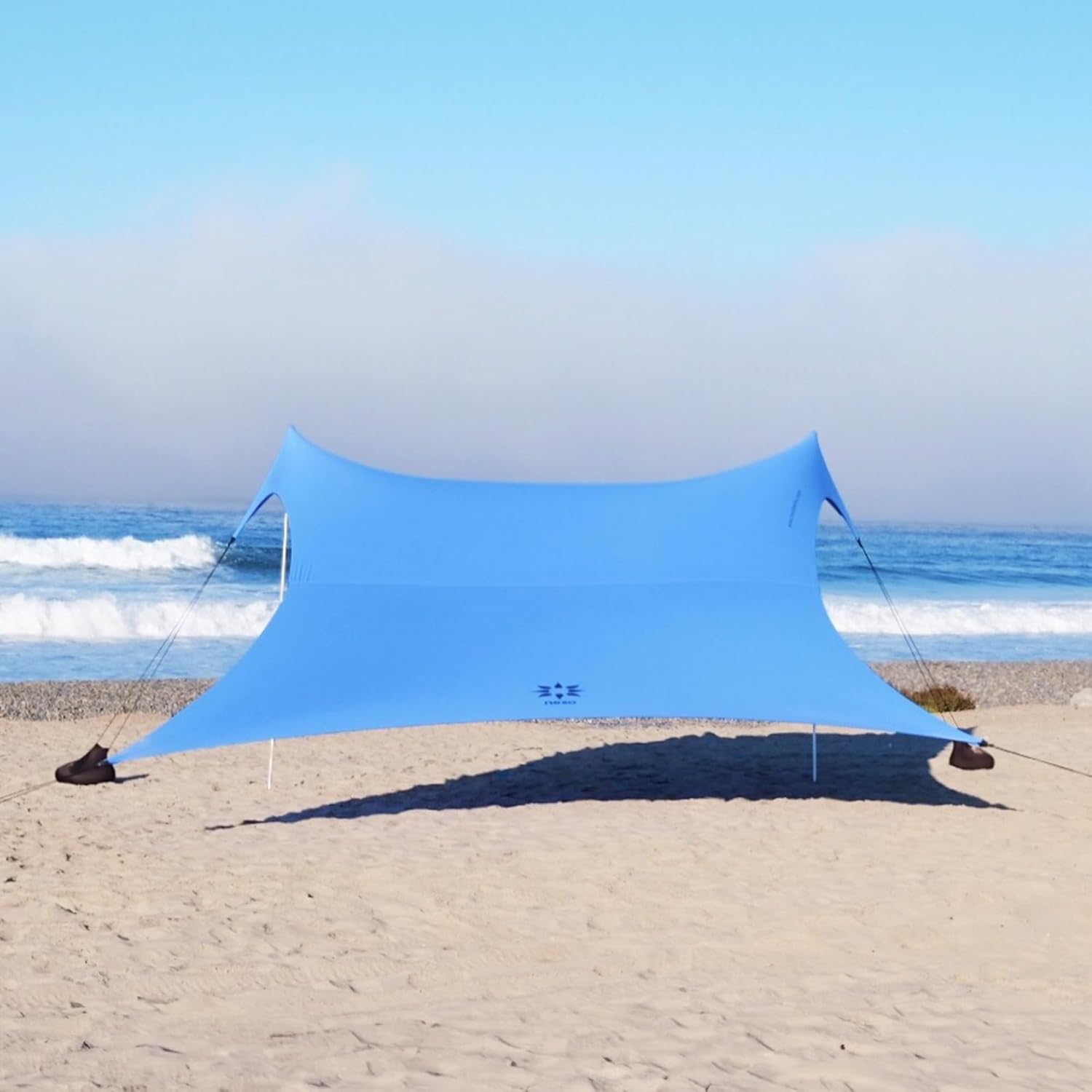 Neso Gigante Tente de Plage Neso Tents – 5 m, 8 pi, 4 m, 11 pi, x 3, de Hauteur, Coins renforcés et Poche réfrigérée