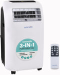 7K BTU – Climatiseur Mobile Silencieux – Climatiseurs portables, SereneLife, Climatiseur Portable 3-en-1 avec Fonction Déshumidificateur Intégrée