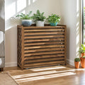 Housses de chauffage extérieur – GonTzolkin, Cache Climatiseur Exterieur Bois Etagere Plantes Exterieur Balcon Grande Housse Climatiseur